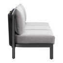  Zuo Horizon 704047 Sofa - Grey IMAGE 2