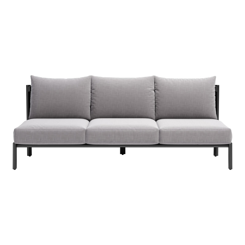  Zuo Horizon 704047 Sofa - Grey IMAGE 3