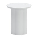  Zuo Kogur 704021 Side Table - White IMAGE 2