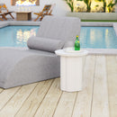  Zuo Kogur 704021 Side Table - White IMAGE 8