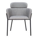  Zuo Bremor 110171 Dining Chair - Slate Grey IMAGE 3