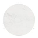  Zuo Barmas 110255 Coffee Table - White & Silver IMAGE 4