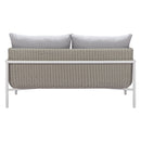  Zuo Frais 704016 Loveseat - Grey IMAGE 4