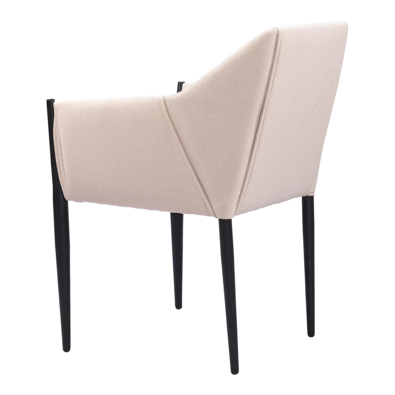  Zuo Andover 110168 Dining Chair - Beige IMAGE 5