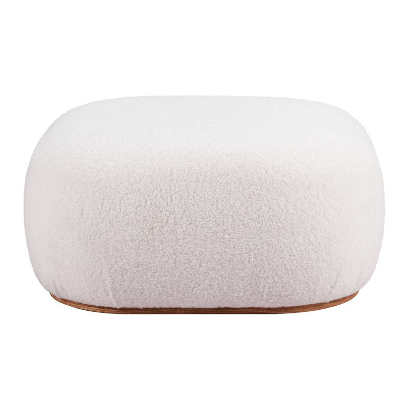  Zuo Azua 110084 Ottoman - Cream IMAGE 2