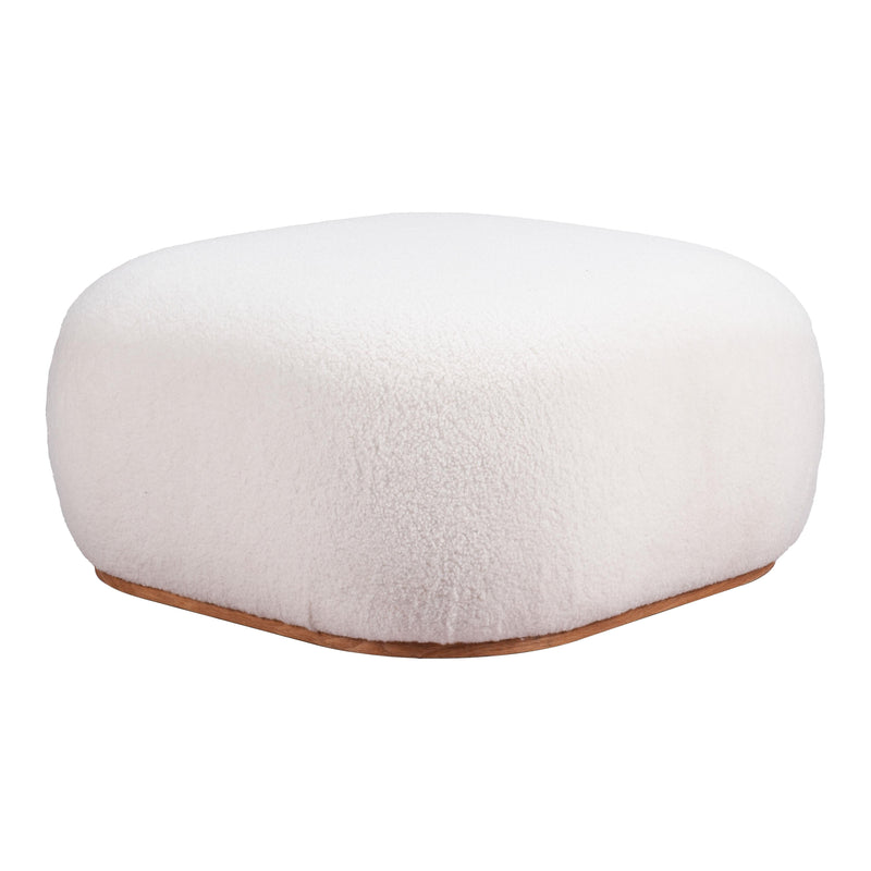  Zuo Azua 110084 Ottoman - Cream IMAGE 3