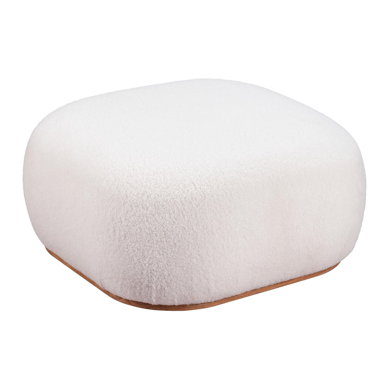  Zuo Azua 110084 Ottoman - Cream IMAGE 4