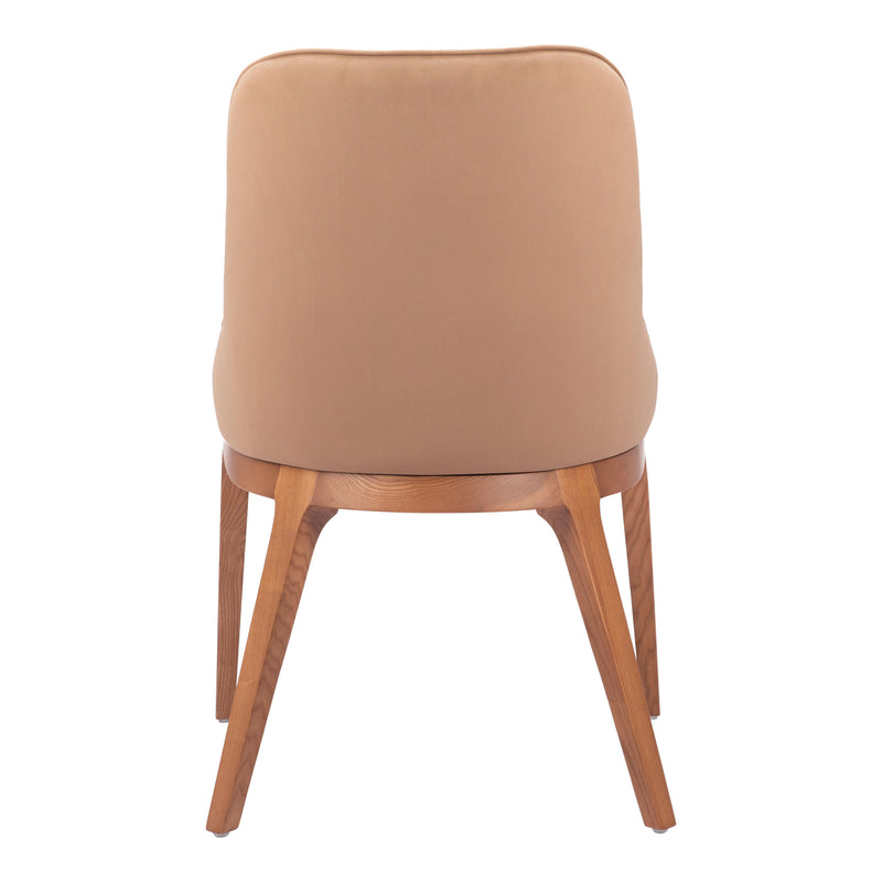  Zuo Ayr 110127 Dining Chair - Tan IMAGE 4
