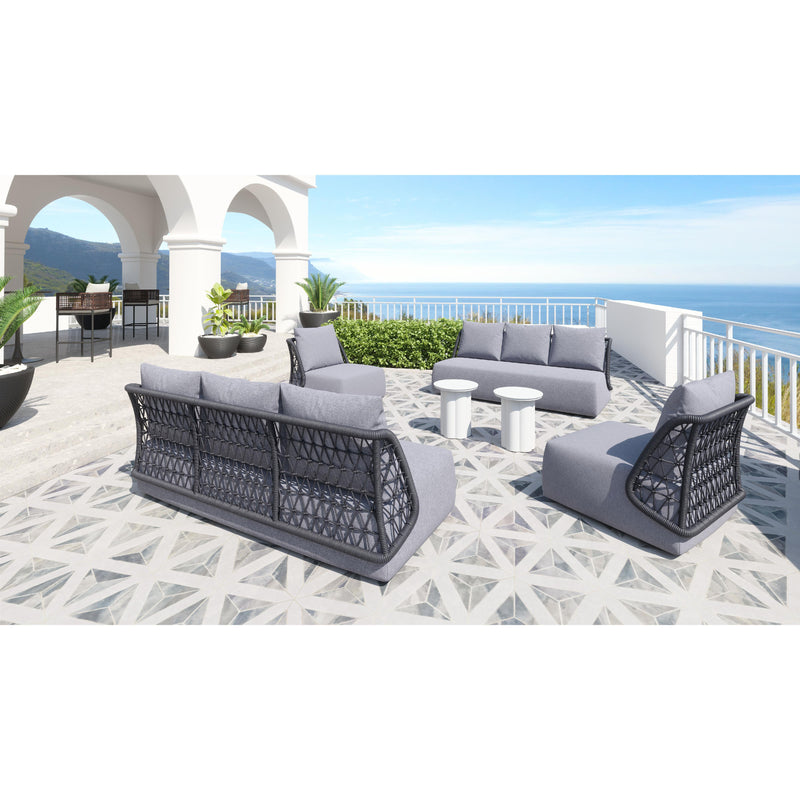  Zuo Mekan 704023 Sofa - Grey IMAGE 10