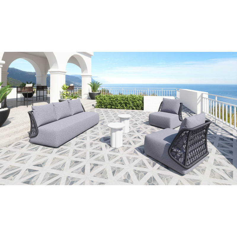  Zuo Mekan 704023 Sofa - Grey IMAGE 11