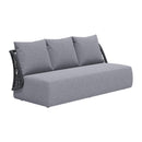  Zuo Mekan 704023 Sofa - Grey IMAGE 1