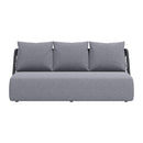 Zuo Mekan 704023 Sofa - Grey IMAGE 3