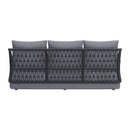  Zuo Mekan 704023 Sofa - Grey IMAGE 4