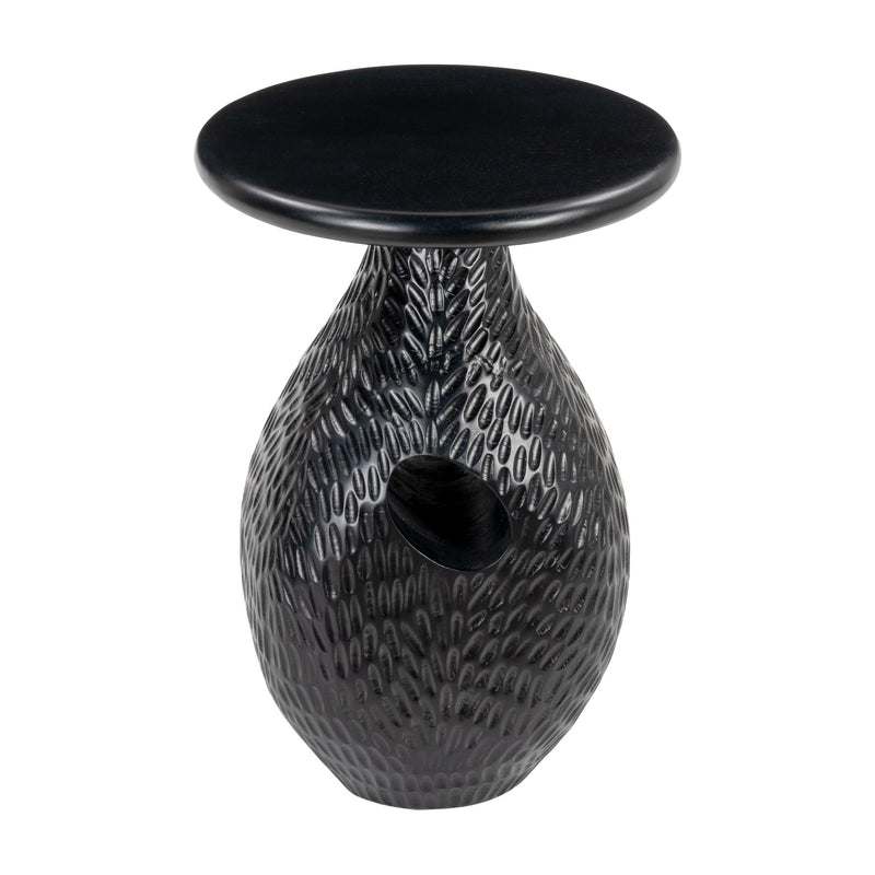  Zuo Piho 110244 Side Table - Black IMAGE 4