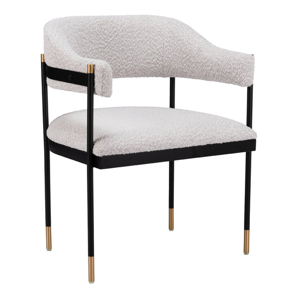  Zuo Zadar 110000 Dining Chair - Misty Grey IMAGE 1