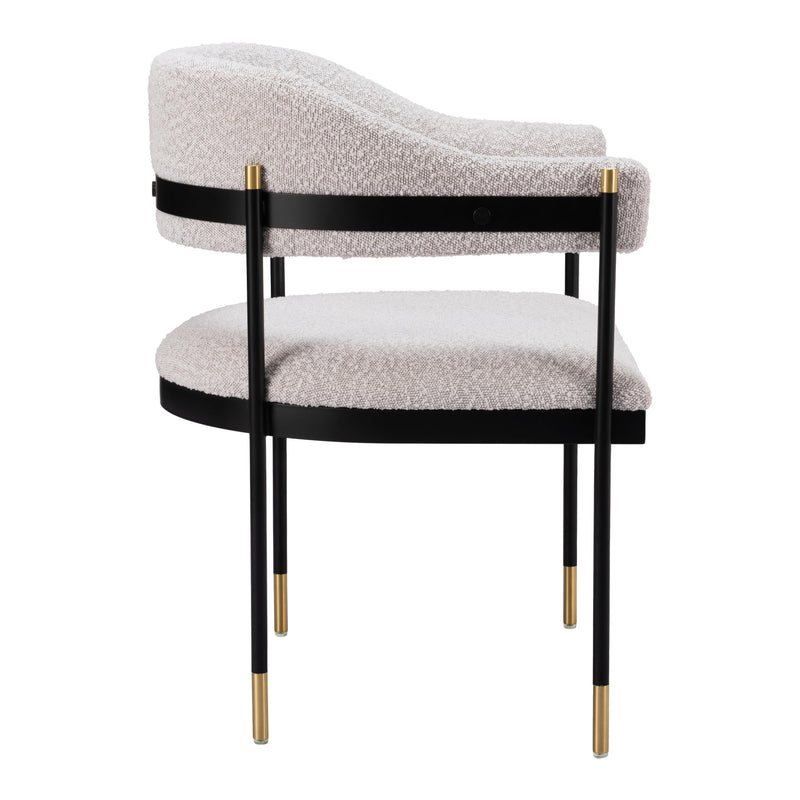  Zuo Zadar 110000 Dining Chair - Misty Grey IMAGE 2