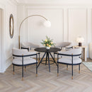  Zuo Zadar 110000 Dining Chair - Misty Grey IMAGE 9