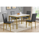 Titus Furniture T3204-T 5 Piece Dining Table IMAGE 2