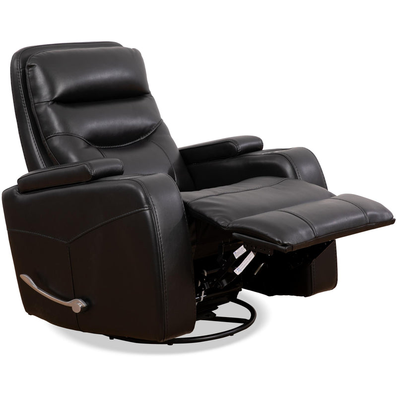 IFDC Swivel Glider Rocker Polyurethane Recliner with Wall Recline IF-6310 IMAGE 2