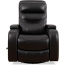 IFDC Swivel Glider Rocker Polyurethane Recliner with Wall Recline IF-6310 IMAGE 3