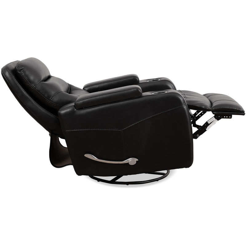 IFDC Swivel Glider Rocker Polyurethane Recliner with Wall Recline IF-6310 IMAGE 4