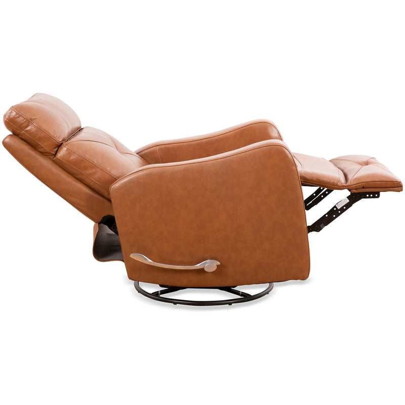 IFDC Swivel Glider Rocker Leather Match Recliner with Wall Recline IF-6331 IMAGE 4