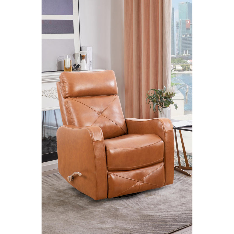 IFDC Swivel Glider Rocker Leather Match Recliner with Wall Recline IF-6331 IMAGE 7