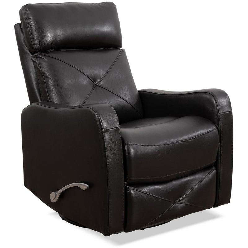 IFDC Swivel Glider Rocker Leather Match Recliner with Wall Recline IF-6332 IMAGE 1