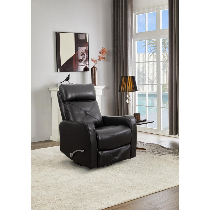 IFDC Swivel Glider Rocker Leather Match Recliner with Wall Recline IF-6332 IMAGE 7