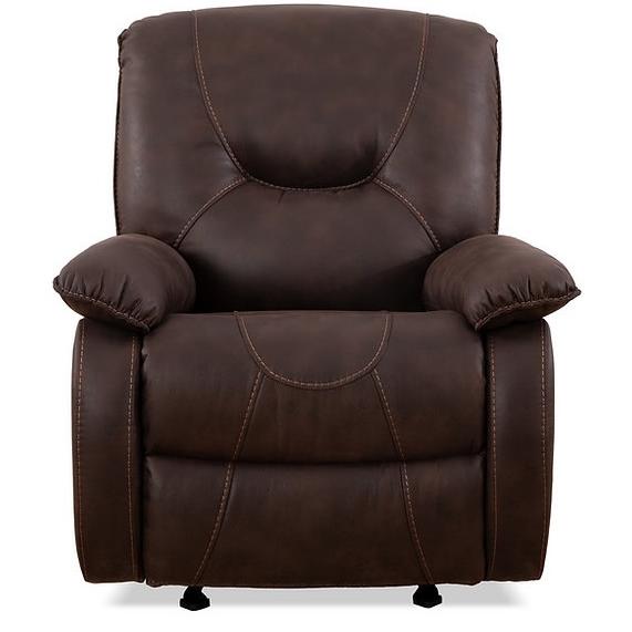 IFDC Glider Rocker Fabric Recliner with Wall Recline IF-6351 IMAGE 1