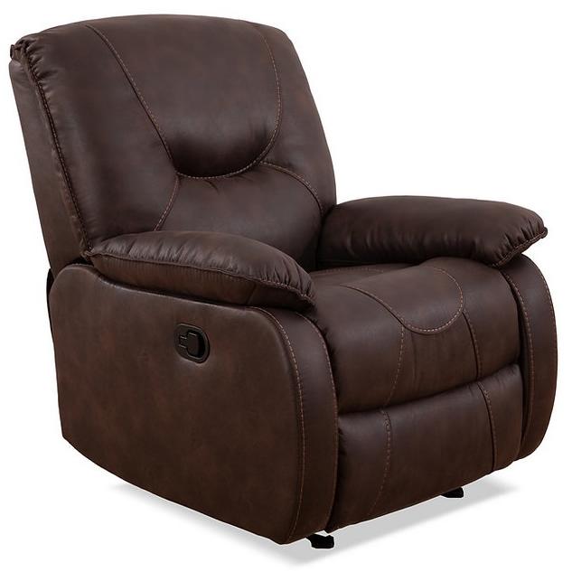 IFDC Glider Rocker Fabric Recliner with Wall Recline IF-6351 IMAGE 2