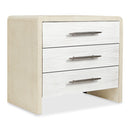  Hooker Furniture 6120-90116-05 Cascade Three-Drawer Nightstand IMAGE 1
