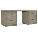  Hooker Furniture 6150-10904-85 Linville Falls 72" Desk with Two Files IMAGE 1