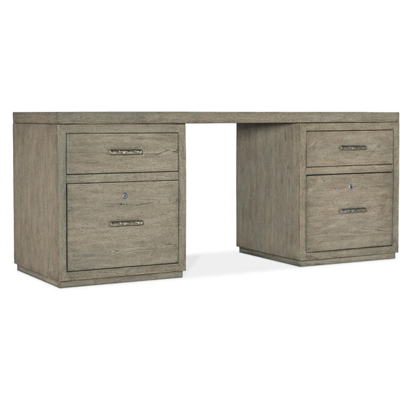 Hooker Furniture 6150-10904-85 Linville Falls 72" Desk with Two Files IMAGE 1