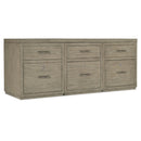 Hooker Furniture 6150-10905-85 Linville Falls 72" Credenza with Three Files IMAGE 1