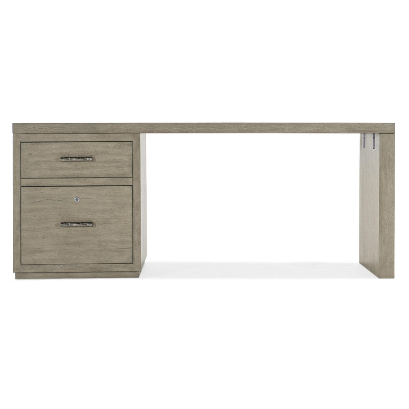 Hooker Furniture 6150-10906-85 Linville Falls 72" Desk with One File IMAGE 3