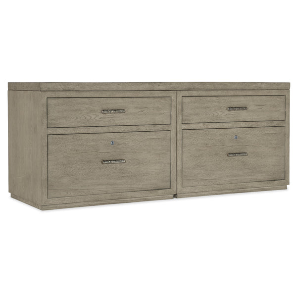 Hooker Furniture 6150-10910-85 Linville Falls 72" Credenza with Two Lateral Files IMAGE 1