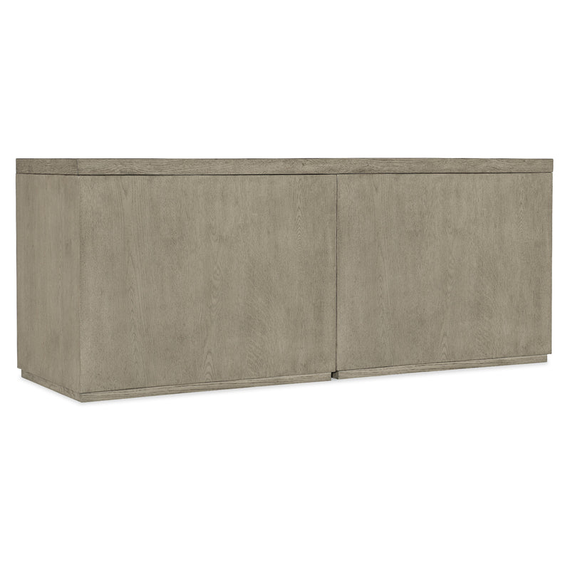 Hooker Furniture 6150-10911-85 Linville Falls 72" Credenza with Two Open Desk Cabinets IMAGE 2