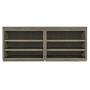  Hooker Furniture 6150-10911-85 Linville Falls 72" Credenza with Two Open Desk Cabinets IMAGE 3