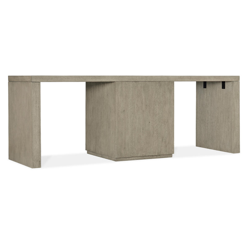 Hooker Furniture 6150-10914-85 Linville Falls 84" Desk with One Centered File IMAGE 2