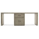  Hooker Furniture 6150-10914-85 Linville Falls 84" Desk with One Centered File IMAGE 3