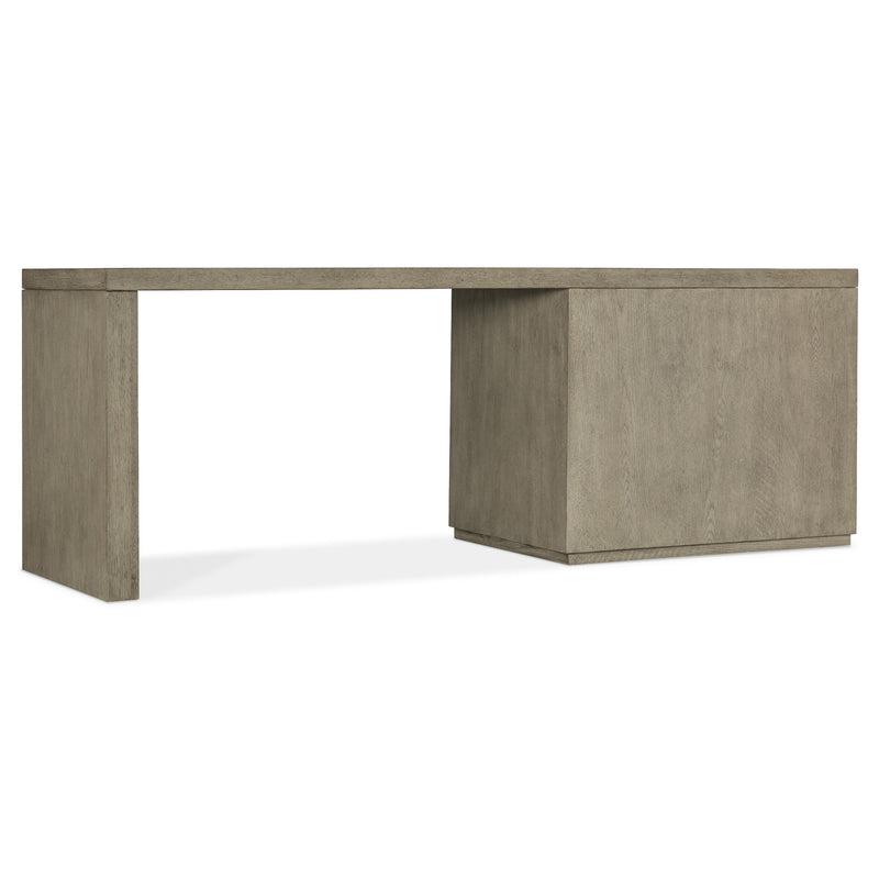 Hooker Furniture 6150-10916-85 Linville Falls 84" Desk with Open Desk Cabinet IMAGE 2