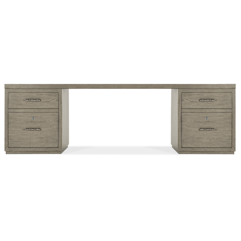 Hooker Furniture 6150-10921-85 Linville Falls 96" Desk with Two Files IMAGE 3