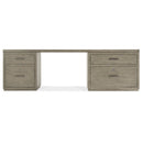  Hooker Furniture 6150-10923-85 Linville Falls 96" Desk with Small File and Lateral File IMAGE 3