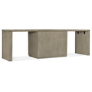  Hooker Furniture 6150-10925-85 Linville Falls 96" Desk with Centered Open Desk Cabinet IMAGE 2