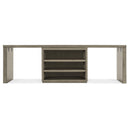  Hooker Furniture 6150-10925-85 Linville Falls 96" Desk with Centered Open Desk Cabinet IMAGE 3