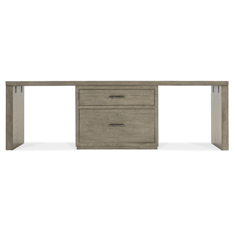 Hooker Furniture 6150-10926-85 Linville Falls 96" Desk with Centered Lateral File IMAGE 3