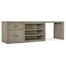  Hooker Furniture 6150-10927-85 Linville Falls 96" Desk with File and Open Desk Cabinet IMAGE 1