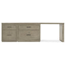  Hooker Furniture 6150-10928-85 Linville Falls 96" Desk with File and Lateral File IMAGE 3