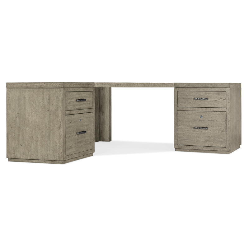 Hooker Furniture 6150-10934-85 Linville Falls Corner Desk with Two Files IMAGE 1